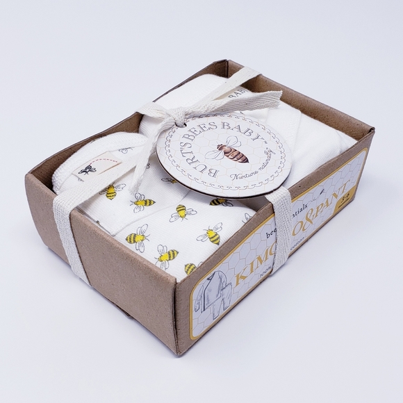 BURT'S BEES Kimono Shirt & Pants Organic Cotton - Picture 3 of 8